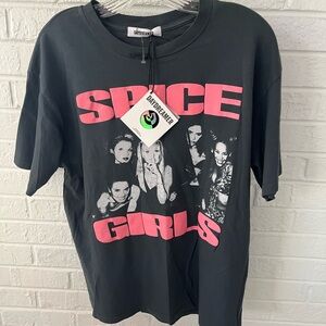 NWT Daydreamer Spice Girls Tee - Charcoal and Pink